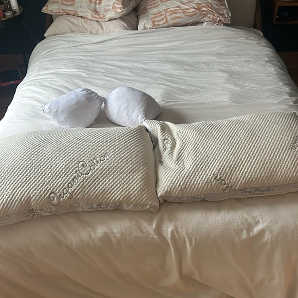 Nest Easy Breather Natural Pillow Premium Latex Foam Adjustable Sleeping NEW - Picture 5 of 5